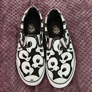 Vans Men's Alien 👽 Print Slip-On Sneakers..Glow In Dark